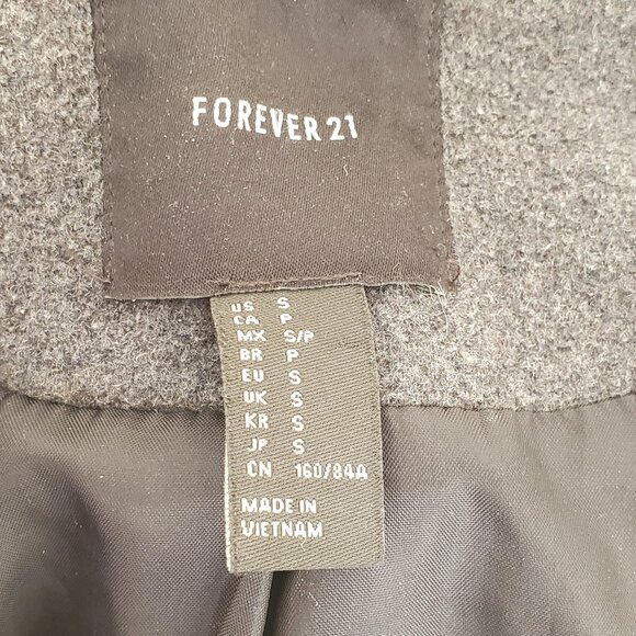 Stylish Forever21 Wool-Polyester Coat - Picture 6 of 8